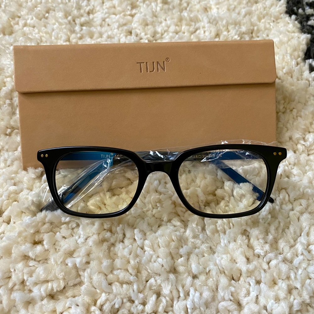 TIJN Yolan Non-Prescription Glasses Frames Black